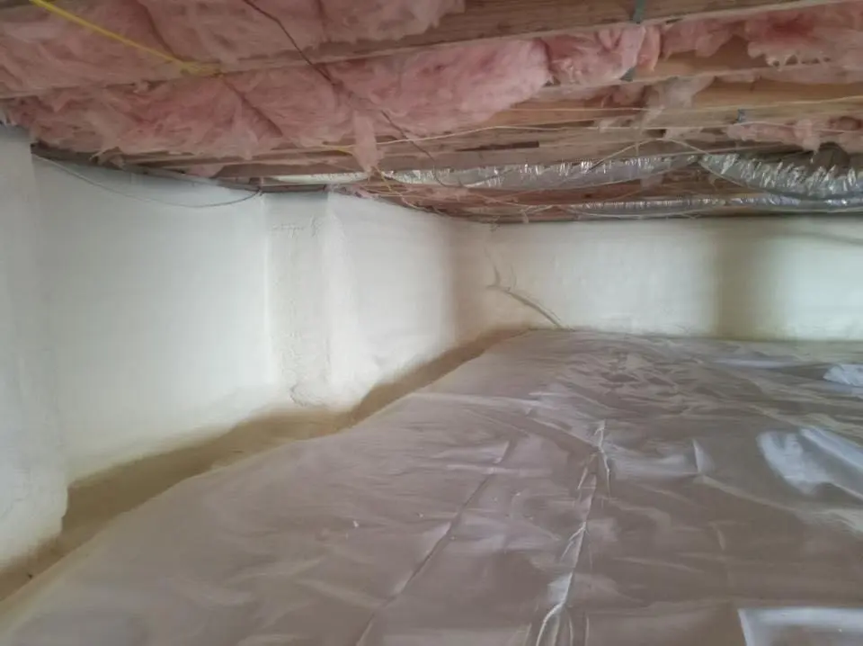 Crawl space encapsulation with closed-cell spray foam for Roof Maintenance in Ave Maria